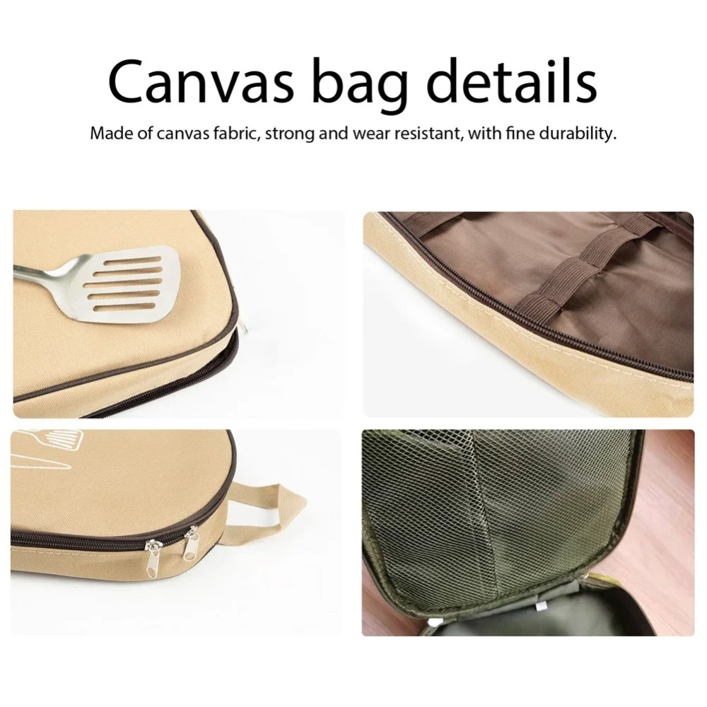 ポータブルアウトドアクックバッグ キャンプ収納バッグ ポータ - Camping Cooking Utensil Bag のレビューと価格