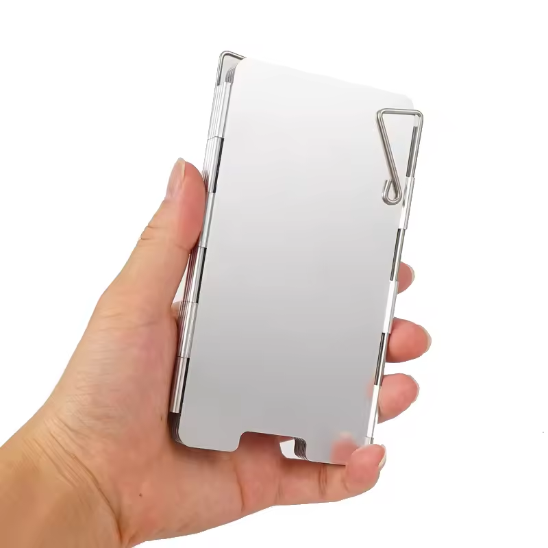 アウトドアストーブ風防 キャンプ用風よけ 9枚プレート 折り - Camping Cooking Windshield のレビューと価格