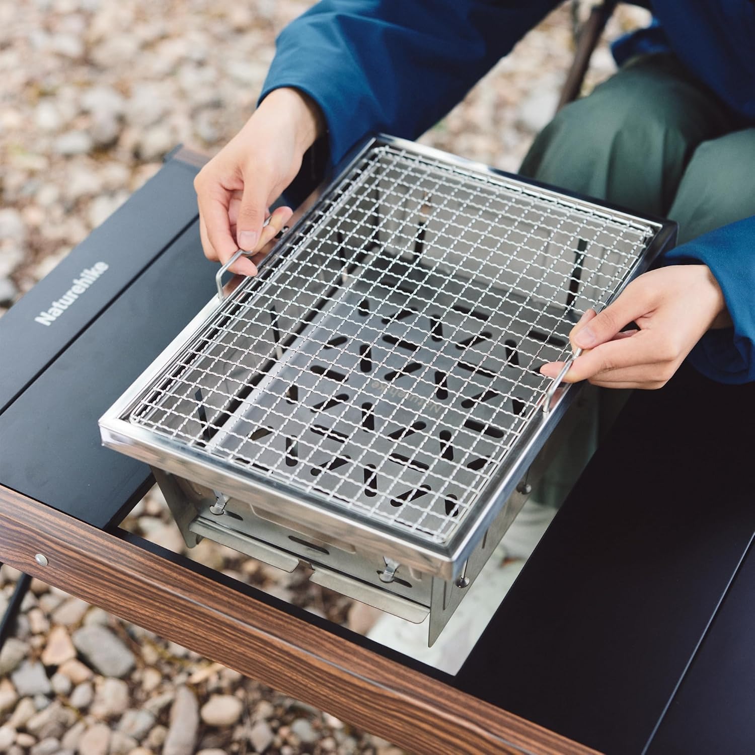 Naturehike キャンプ用チャコールグリル IGTテー - Camping Cooking Windshield のレビューと価格