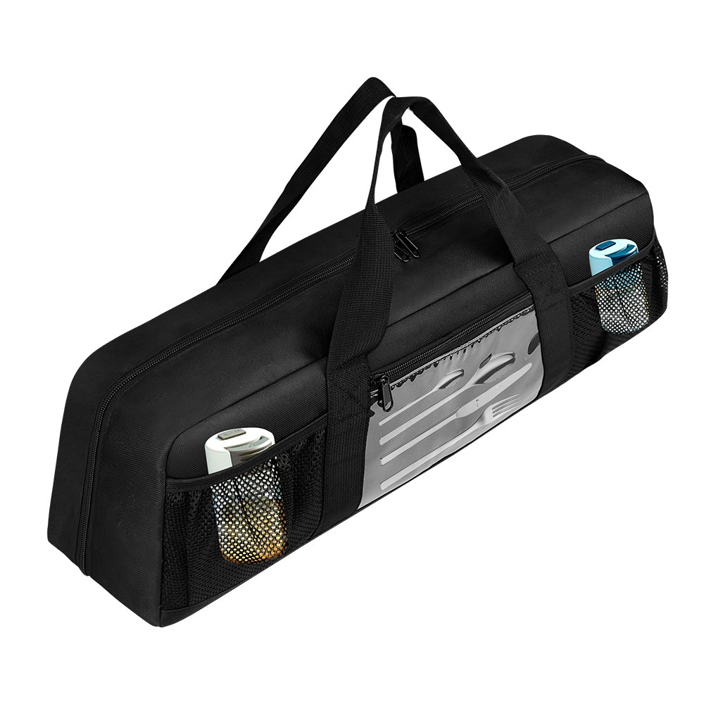 耐久性のあるバーベキュー用具収納バッグ、ポータブルグリルツー - Camping Cooking Utensil Bag のレビューと価格