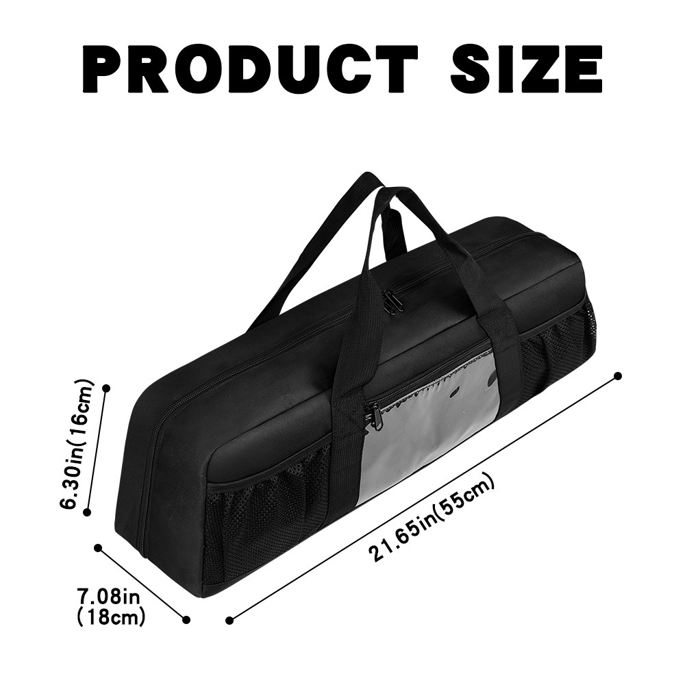 耐久性のあるバーベキュー用具収納バッグ、ポータブルグリルツー - Camping Cooking Utensil Bag のレビューと価格