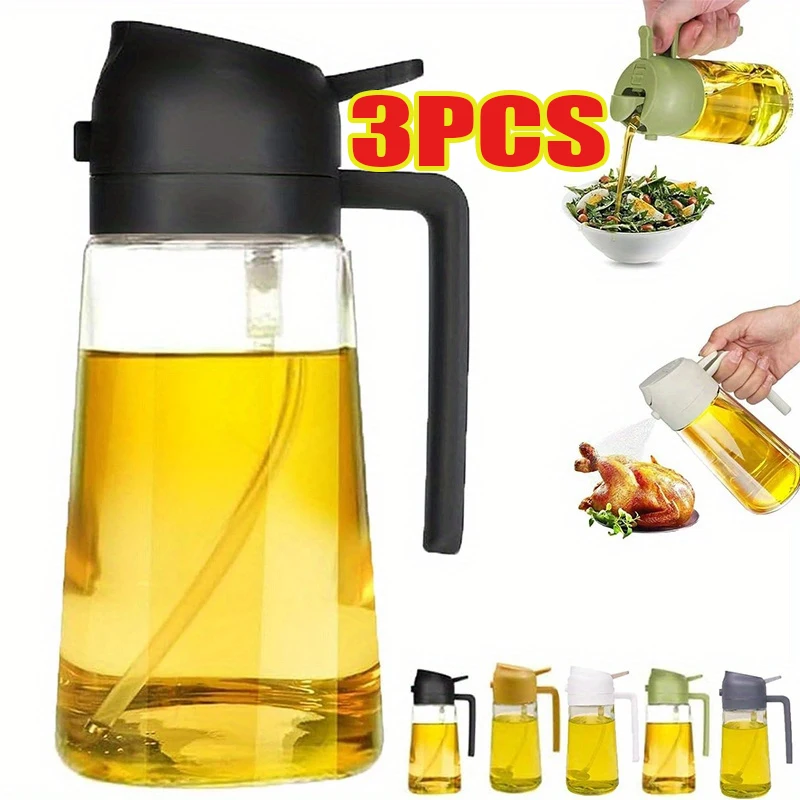 オイルスプレー 2-in-1 プラスチック製 家庭用 キッチ - Camping Cooking Set Large のレビューと価格