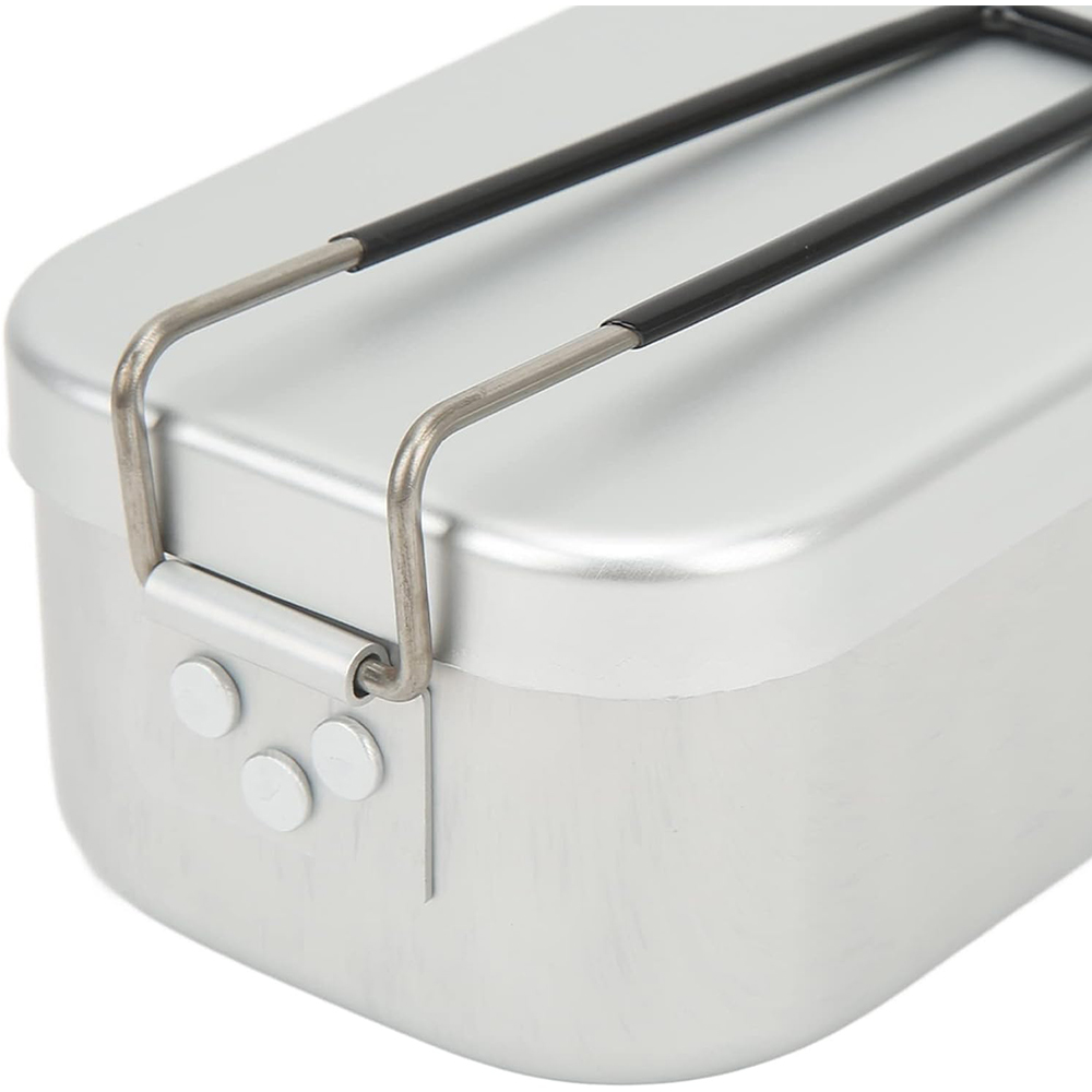 800 ミリリットルアルミ弁当箱屋外キャンプ調理器具食器折り - Camping Cooking Hardware のレビューと価格