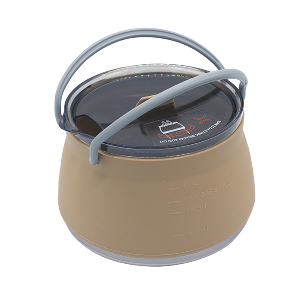 1L キャンプクックポット キャンプケトル 折りたたみ式ウォ - Camping Cooking Gifts のレビューと価格