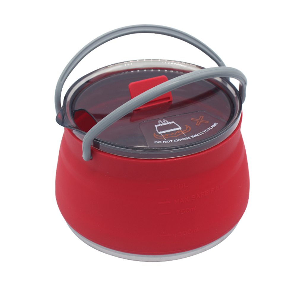 1L キャンプクックポット キャンプケトル 折りたたみ式ウォ - Camping Cooking Gifts のレビューと価格