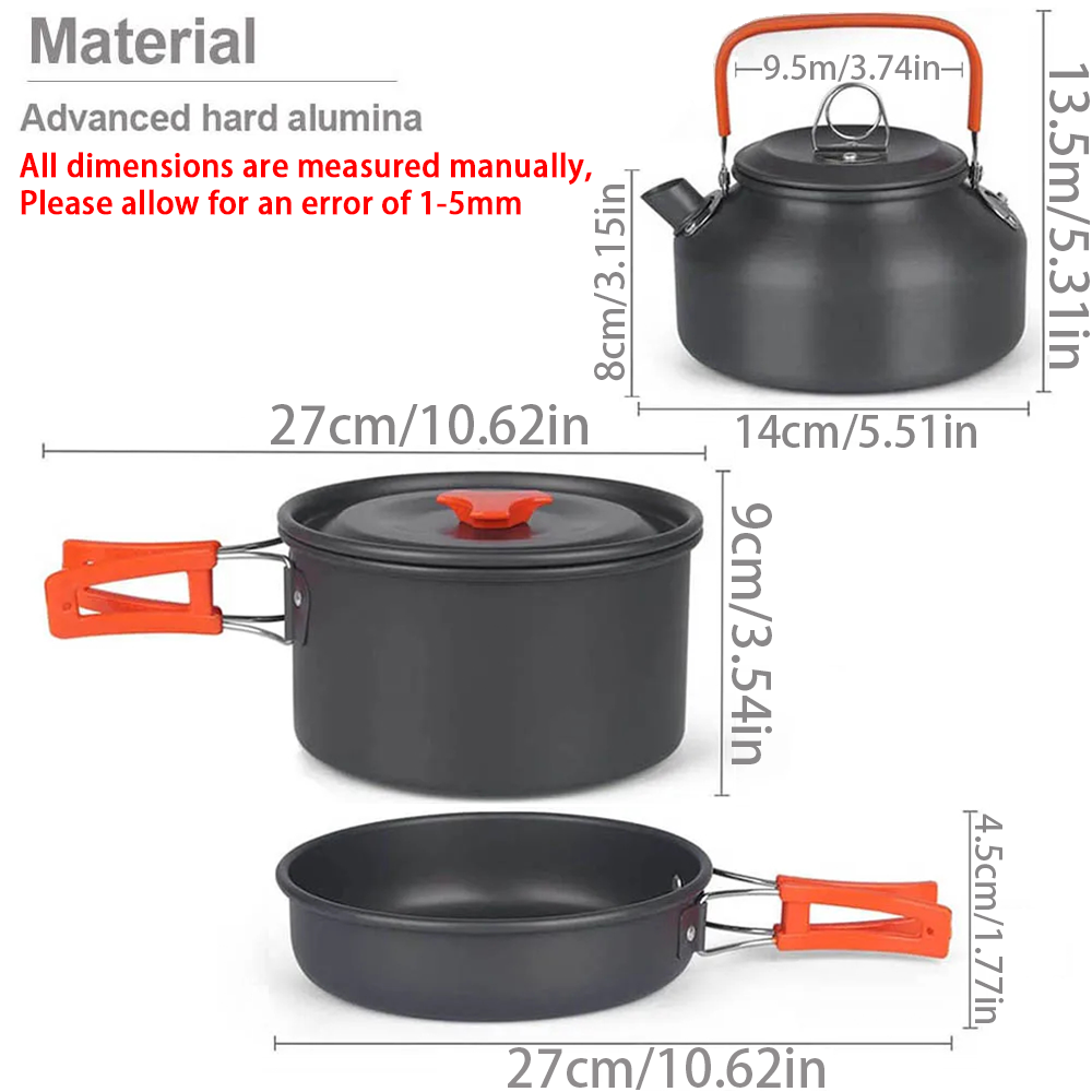 1 ピース/1 セットキャンプ調理器具キット屋外調理セットア - Camping Cooking Hardware のレビューと価格