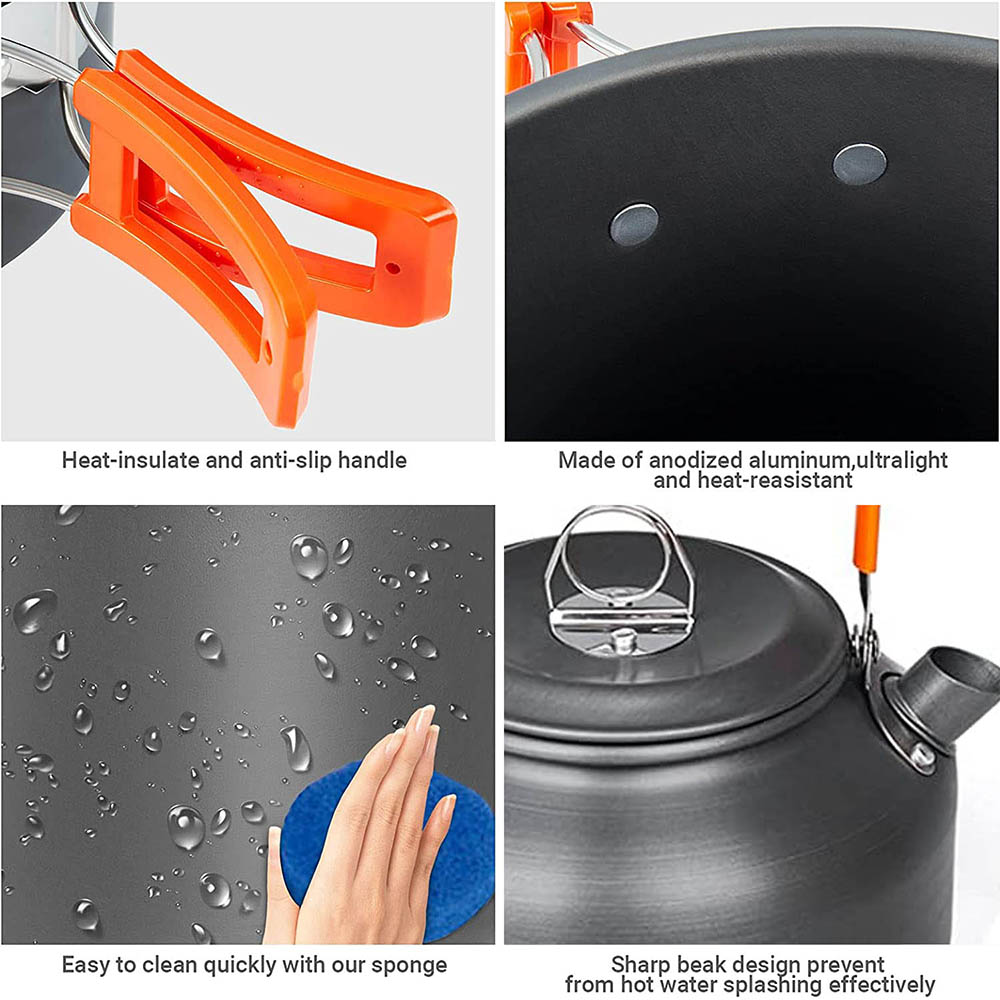1 ピース/1 セットキャンプ調理器具キット屋外調理セットア - Camping Cooking Hardware のレビューと価格
