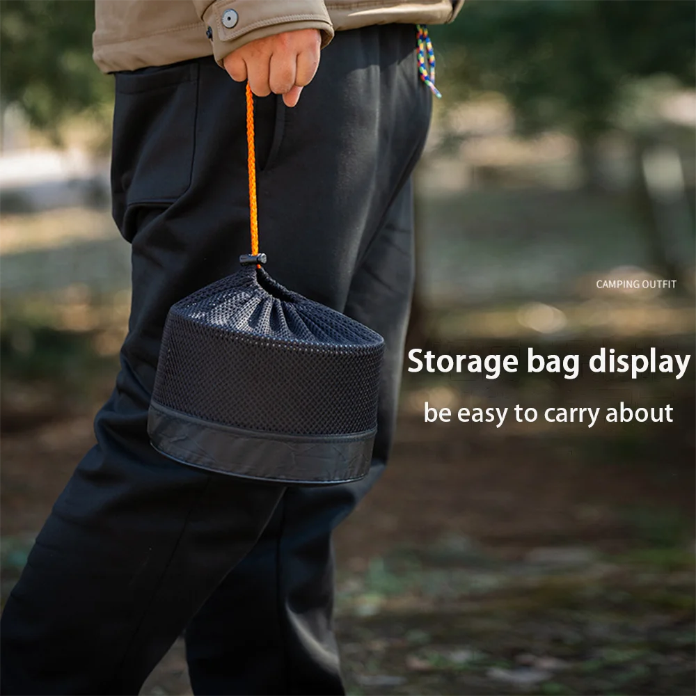 大容量ノンスティックキャンプクッキングキット（3～4人用）ポ - Camping Cooking Set Large のレビューと価格