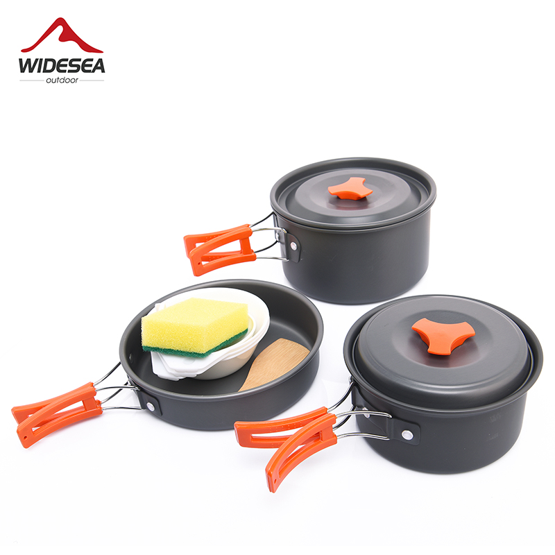 幅の屋外キャンプ調理器具セット、食器、調理カトラリー、調理器 - Camping Cooking Hardware のレビューと価格