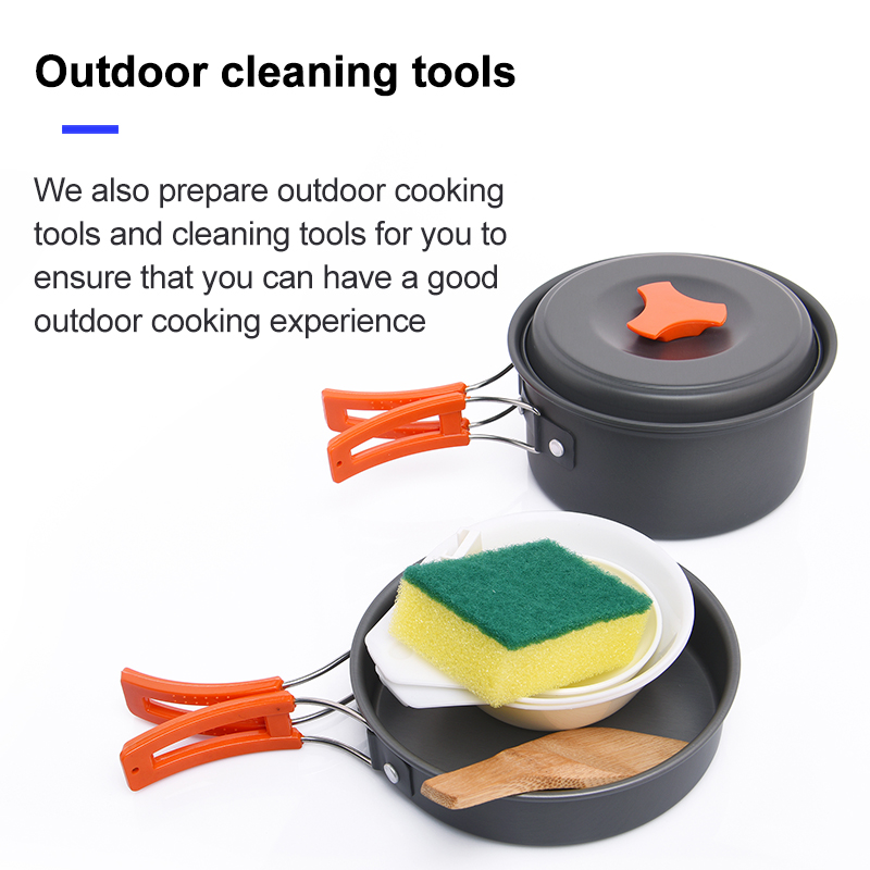 幅の屋外キャンプ調理器具セット、食器、調理カトラリー、調理器 - Camping Cooking Hardware のレビューと価格