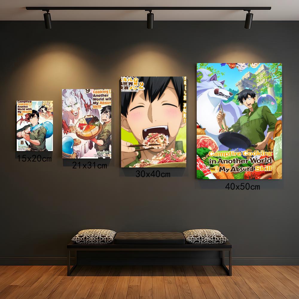 アニメ「異世界の焚き火料理-D」絵画・書道・ボヘミアン・ボタ - Campfire Cooking In Another World のレビューと価格