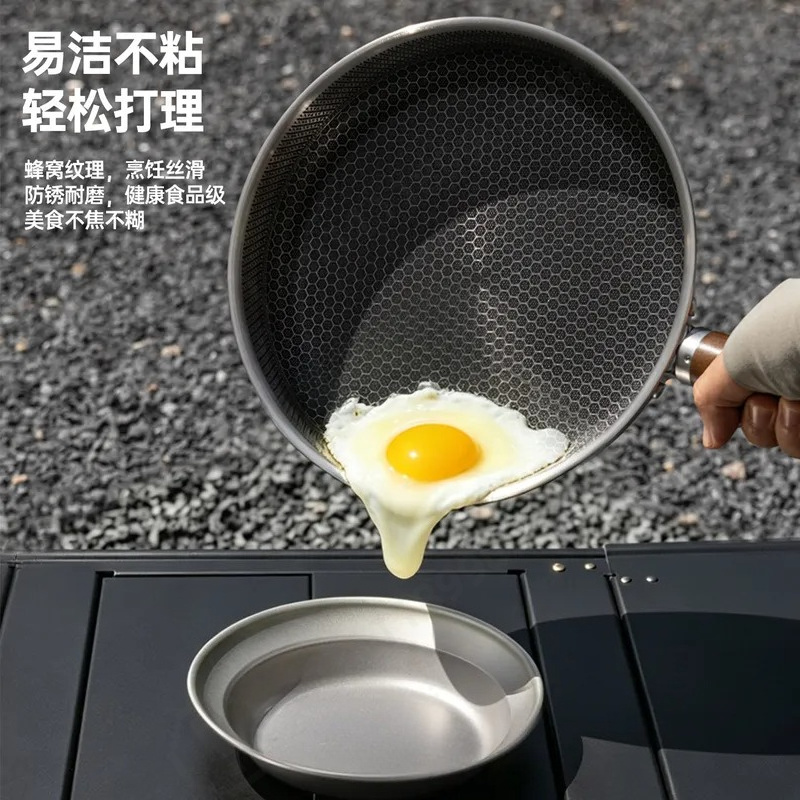 大容量三層厚底ステンレスカセットコンロ屋外鍋セットキャンプ調 - Camping Cooking Set Large のレビューと価格