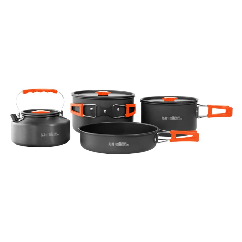 キャンプ調理器具セットアウトドアクッキング超軽量アルミポット - Camping Cooking Ware Set のレビューと価格