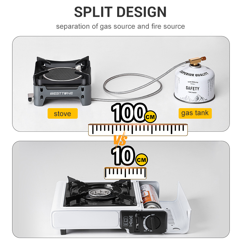 WESTTUNE 屋外赤外線燃焼ストーブポータブルクッキング - Camping Cooking Windshield のレビューと価格